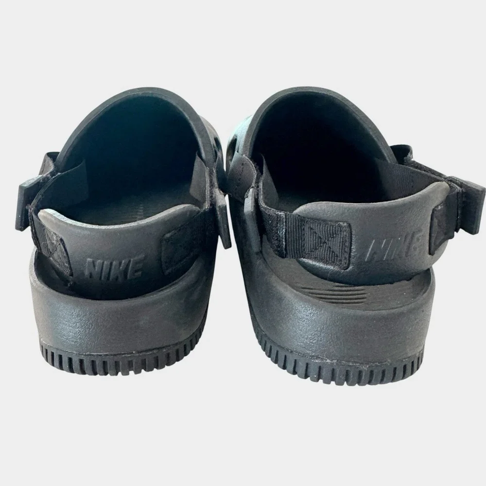 Nike Calm Mule Men's Size 7 Women 8 Black Black Slip On Slides Shoes FD5130-001